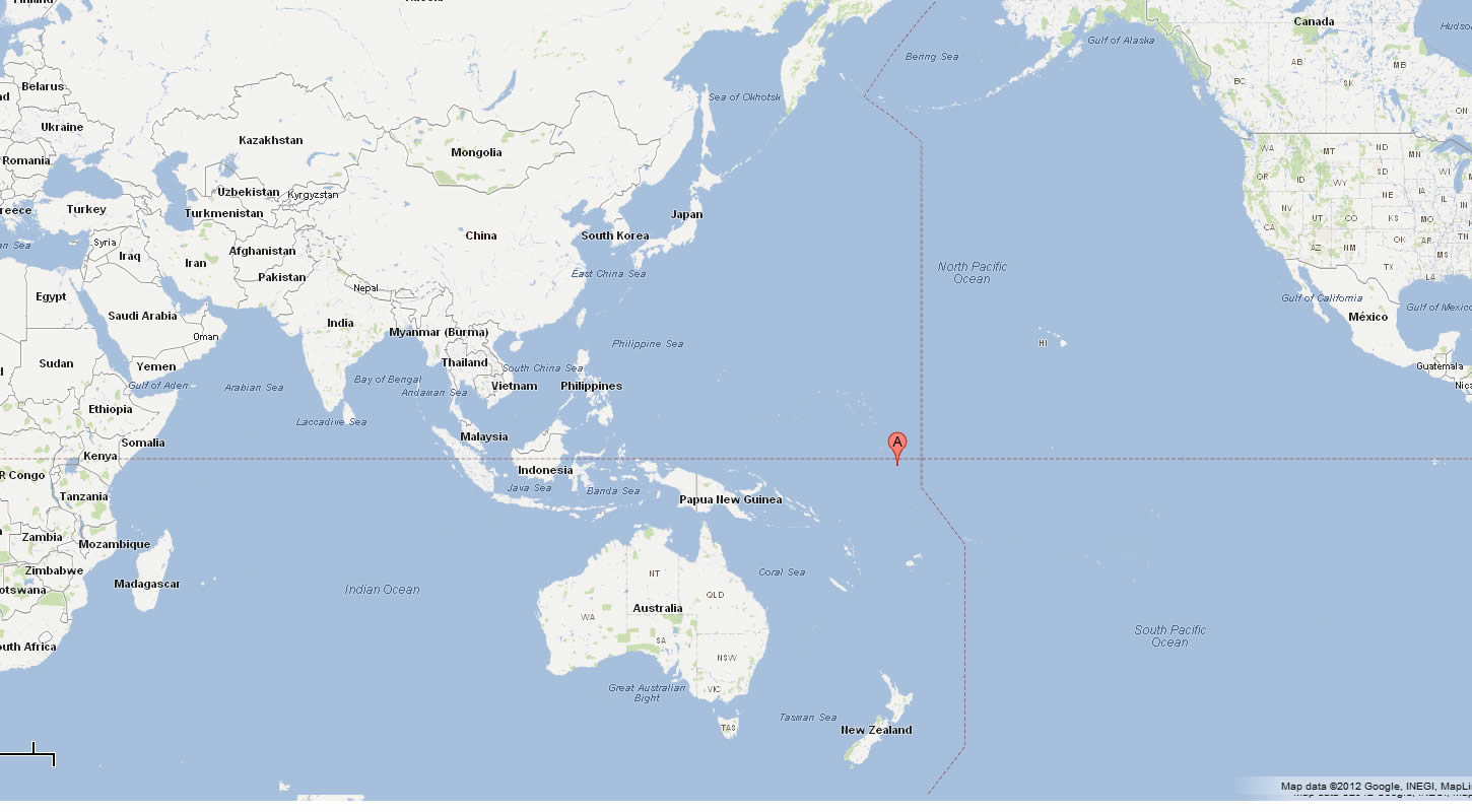 carte du nauru monde